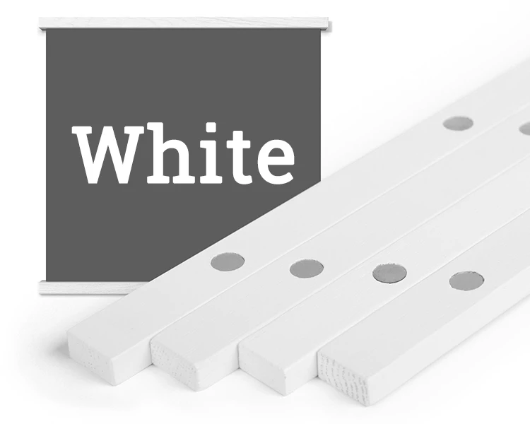 
 9 '~ 25' широкий пользовательский цвет Магнитный светлый деревянный постер рамка вешалка для украшения дома стены  