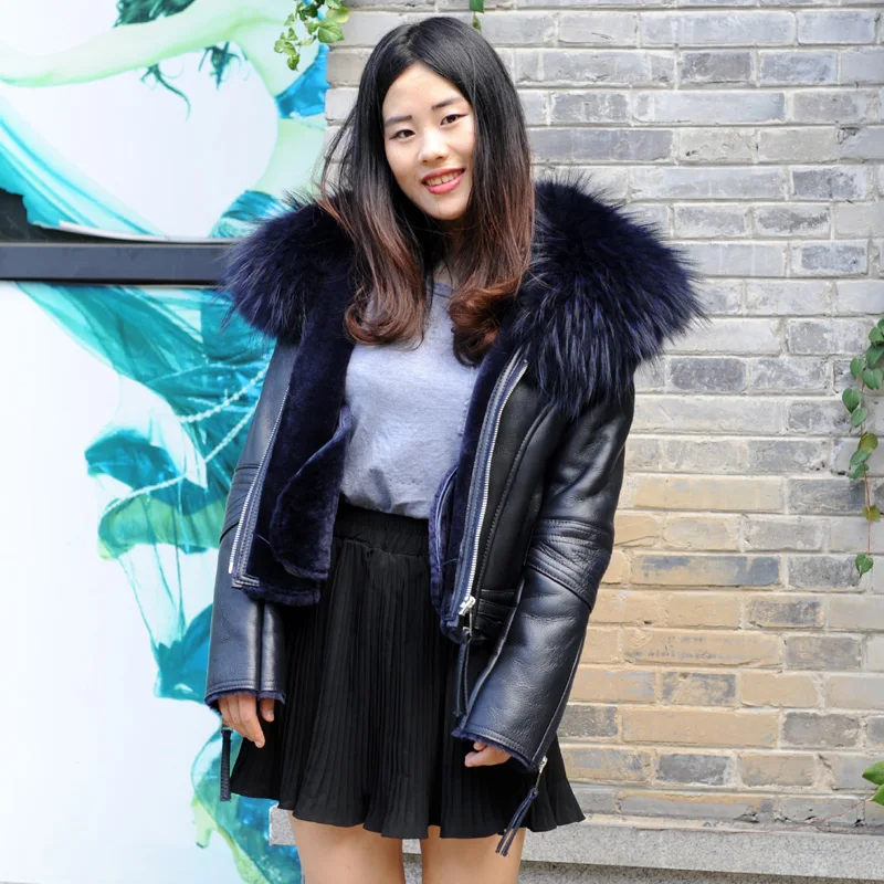 blouson double face femme