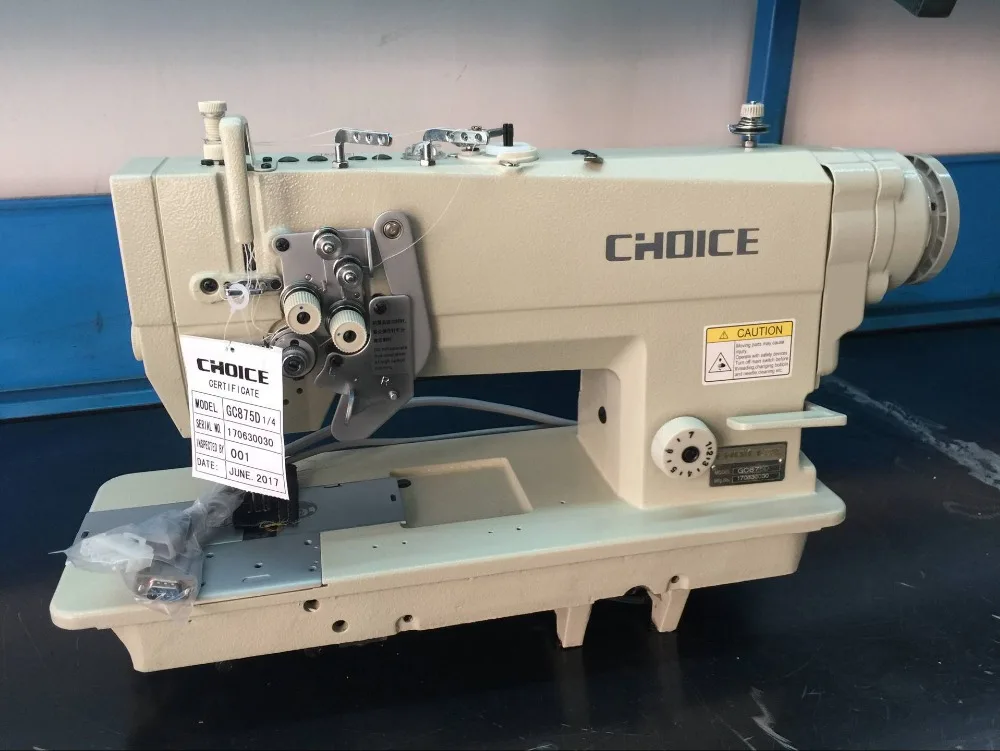 Golden Choice Gc875 High Speed Double Needle Heavy Duty Jeans Leather