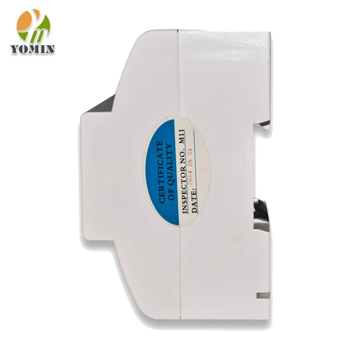 Single Phase Analog Din Rail Home kwh Electric Energy Power Meter With Pulse Counter