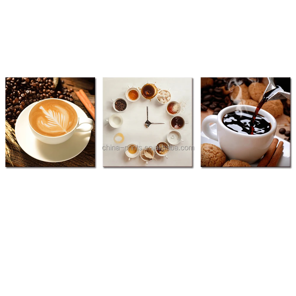 Coffee Canvas Wall Art Coffee Poster 