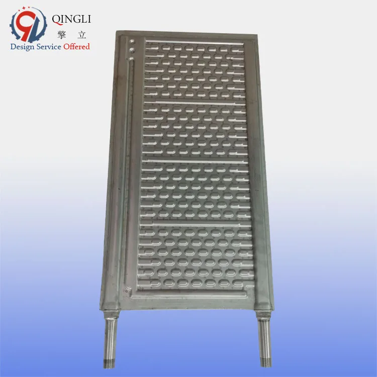 Professional SUS304 Immersion Cooling Tank Plate Pillow Heat Exchanger