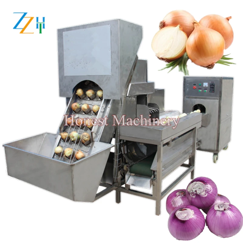 Onion Root Cutting Machine 