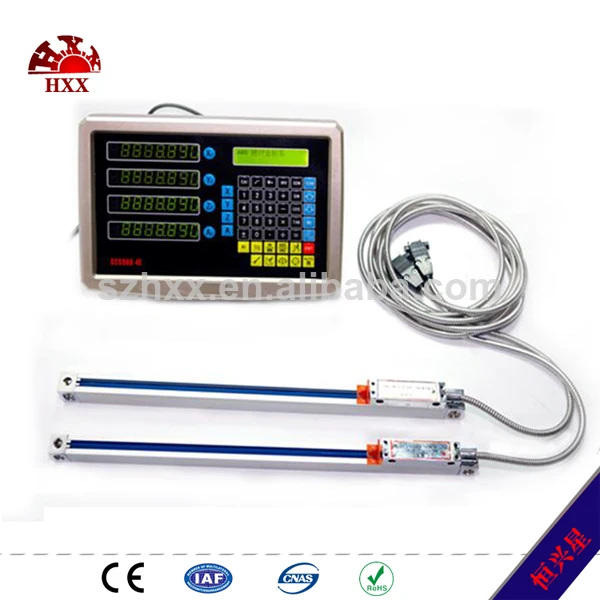 цифровой индикацией и линейный масштаб 4 оси