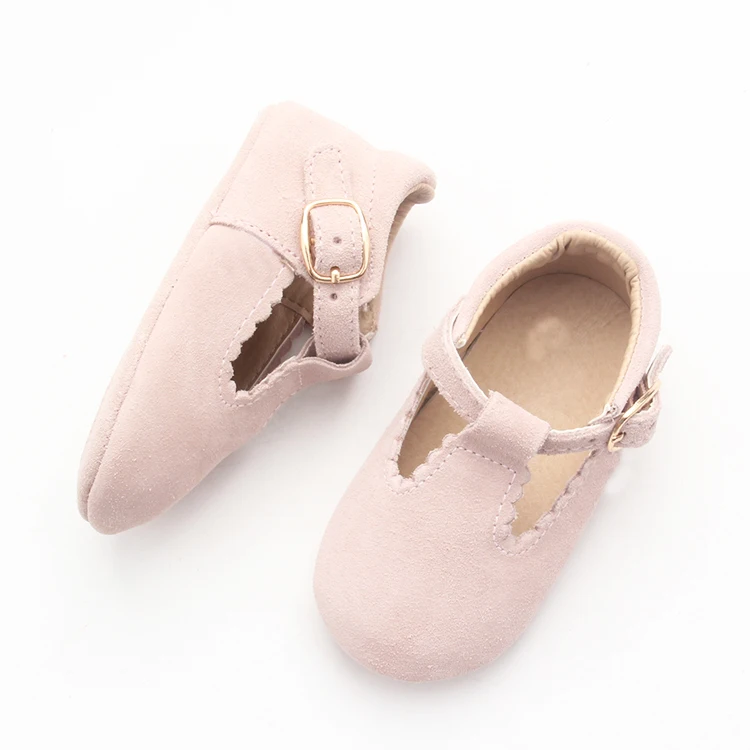 Wholesale Fancy Genuine Leather Fashion Baby Soft Soles Shoes