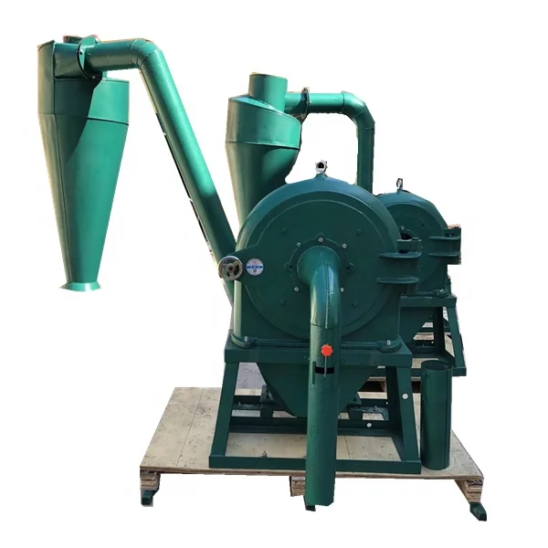 Diesel Engine Maize Cassava Corn Cob Grinding Machine Feed Hammer Mill