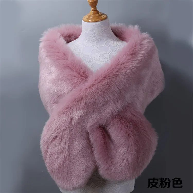 Оптовая продажа, высококачественное зимнее пончо из меха кролика рекс с меховой шалью из лисьего меха, воротник для роскошных женщин