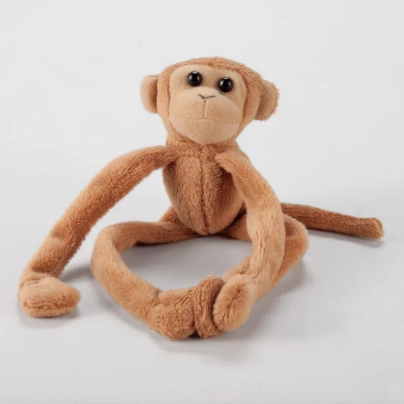Magnetic Plush Monkey Toy Fridge Magnets Toy Long Arms and Legs Monkey Stuffed Toy