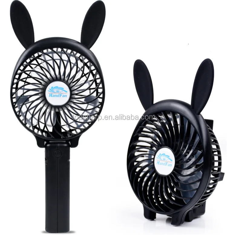 Portable Rechargeable Foldable Handheld Personal Electric Usb Battery Cooling MINISO Rabbit Usb Mini Fan
