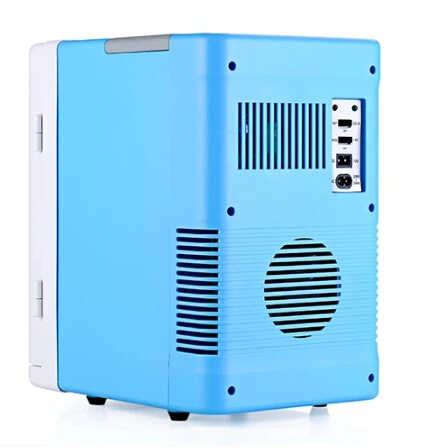 
 Портативный мини-холодильник для напитков, 10 банок, охладитель и подогреватель для благодарности за день, автомобильная лодка, домашний AC/DC с полкой  