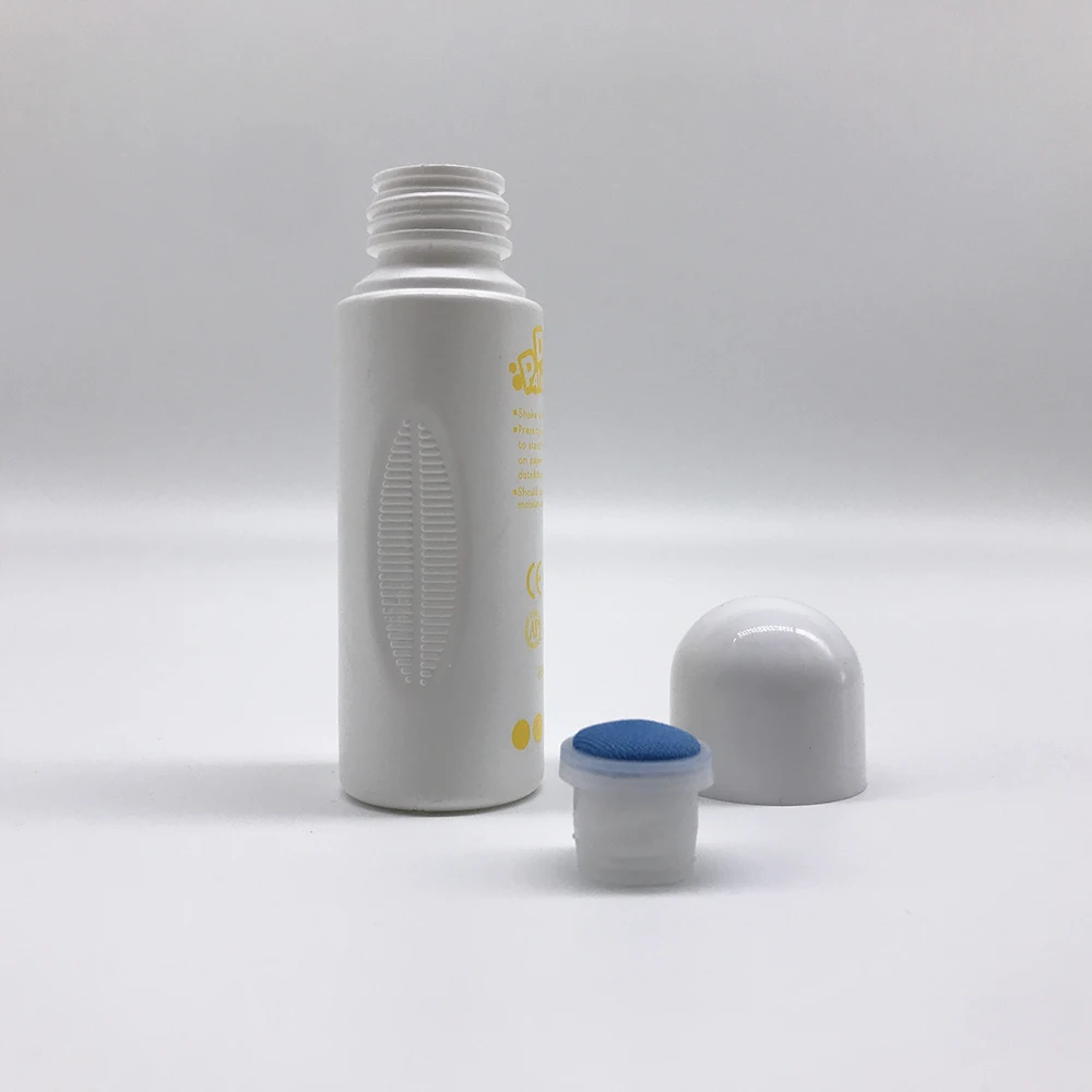Fashionable Empty PE 80ml Plastic Empty Bingo Dauber Tip Bottle
