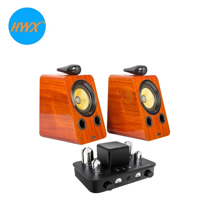 6.5 inch home audio speaker coaxial loudspeaker with tube amplifier hifi speaker