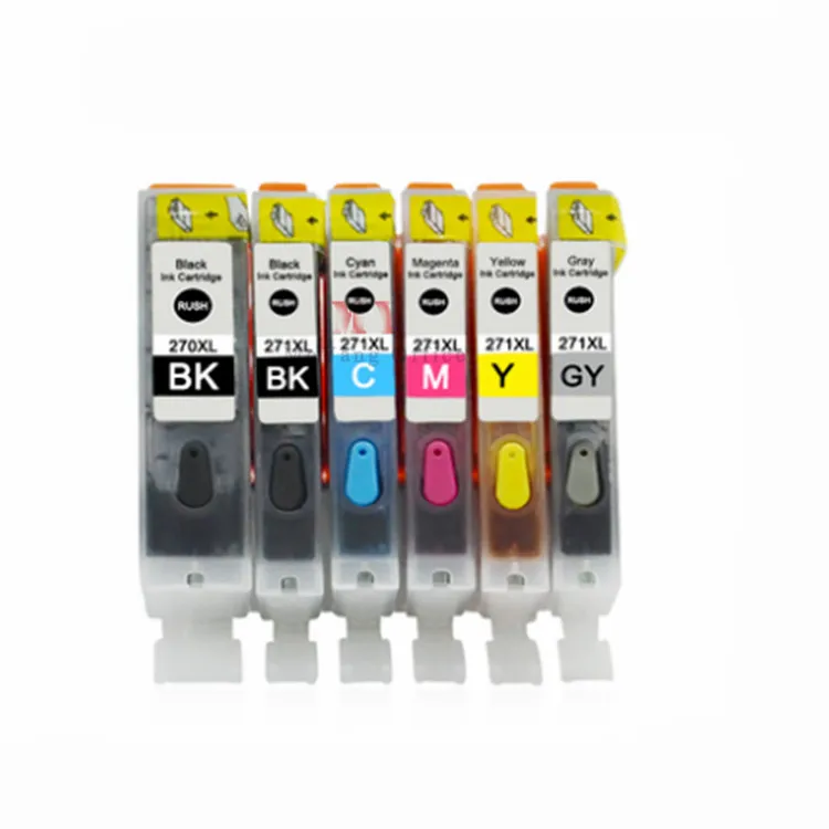 Inchiostro Compatibile Canon PGI-270 CLI-271 270XL 271XL – Multipack Colori Per MG5720, MG6820, TS5020 E Altri
