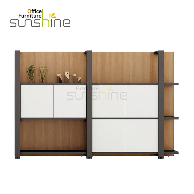 Modern working space wooden open shelf file cabinet XFS-M2043H1