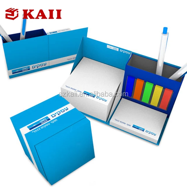 
Блокнот для записей KAII с напечатанным логотипом в форме контейнера 