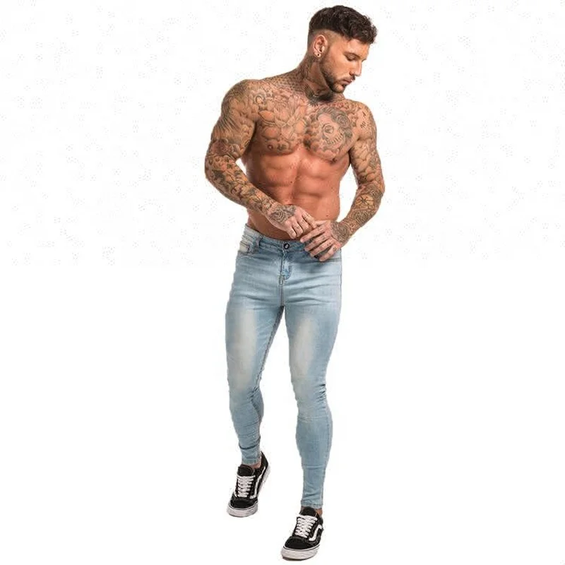 Wholesale Dropshipping New Style Ripped Tight Fit Jeans Pent