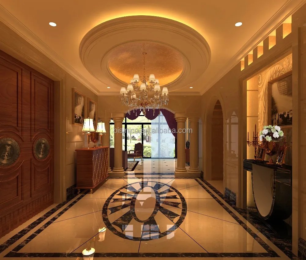 
Bisini 3D интерьер с роскошной классической домашней мебели 