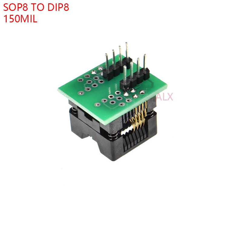 SOIC8 SOP8 to DIP8 EZ Programmer Adapter Socket Converter Module 150mil EL