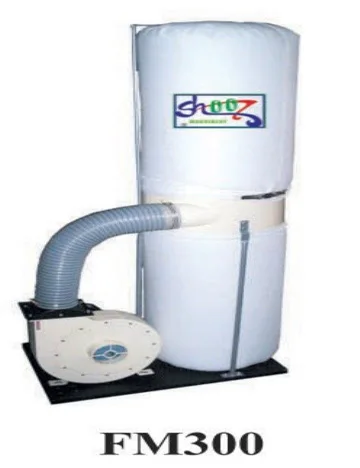 Пылесборник FM300 с крыльчаткой 250 мм сталью и сумкой диаметром