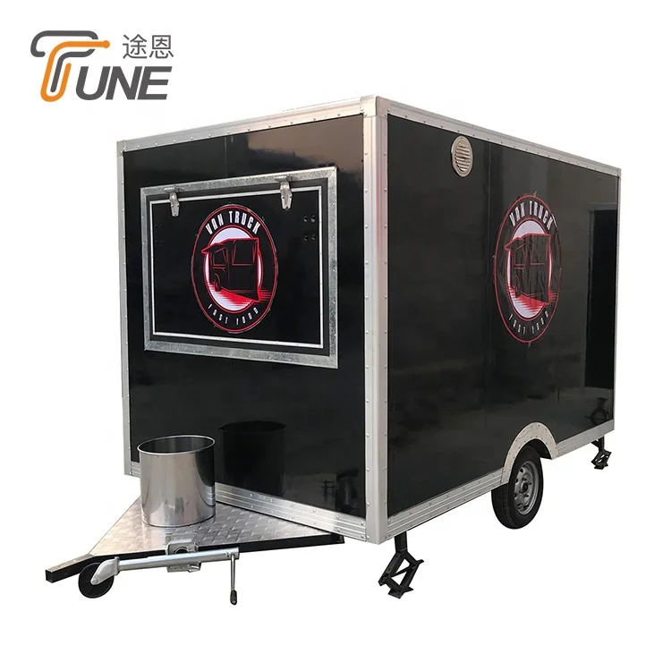TUNE Mobile Mini Food Cart With Wheels Ice Cream Truck Food Kiosk for Sale