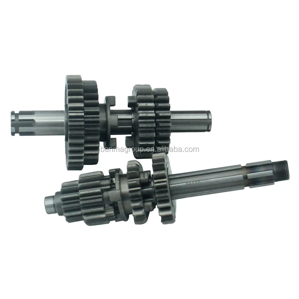 ZS150 Main Shaft Counter Shaft Fourth Gear Transmission Gear Box for 150cc Horizontal Engine