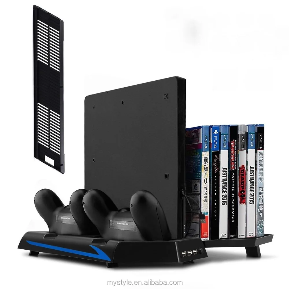 ps4 slim cooling fan stand