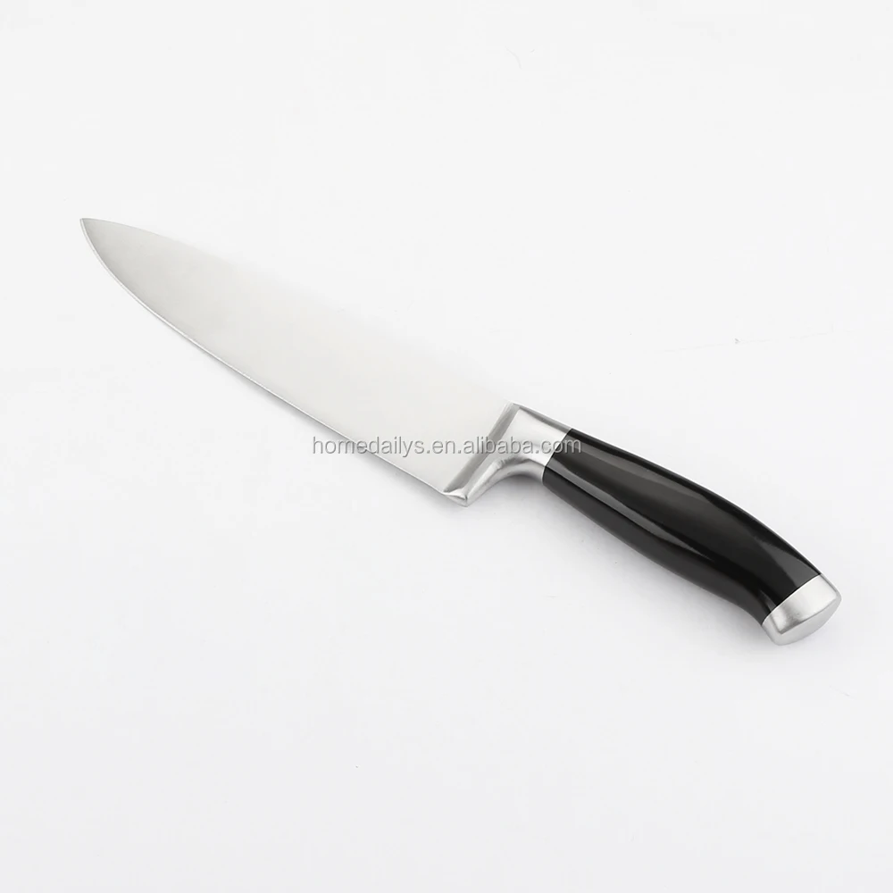 Home Kitchen Steel Chef Knife: Premium Razor Sharp 8 Inch Stain & Wear – I  Want Home & Kitchen