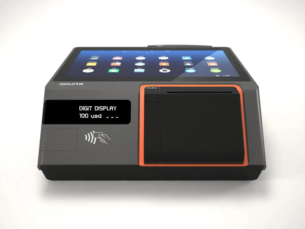 Sunmi T2 Mini Android Pos System Terminal All in One Tablet Pos Machine Touch Screen Built in Printer