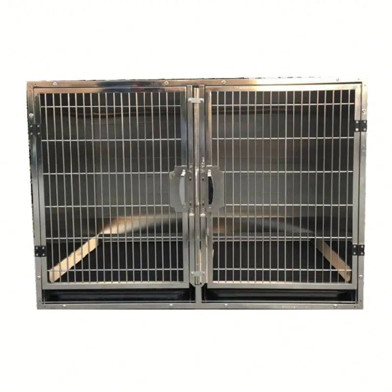 two dog crate with divider