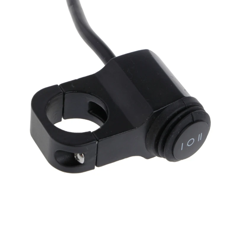 Переключатель мотоцикла 22 мм 12 В 10 А противотуманный фонарь на руль мотоцикла CNC Переключатель ВКЛ/ВЫКЛ