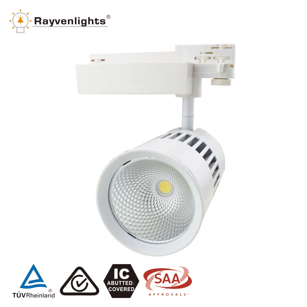 CE Rohs Утвержденный 40w 50W COB светодиодный Трековый светильник, RA>83