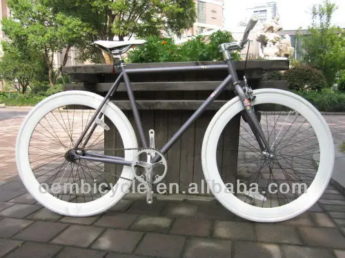 gray bike