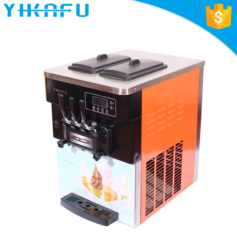 Factory Mobile Soft Serve Instant Price Ice Rolls Cream Machine
