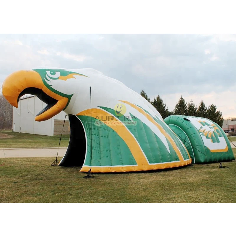 custom 8x5m Inflatable football Helmet Tunnel For Outdoor Activity -  AliExpress