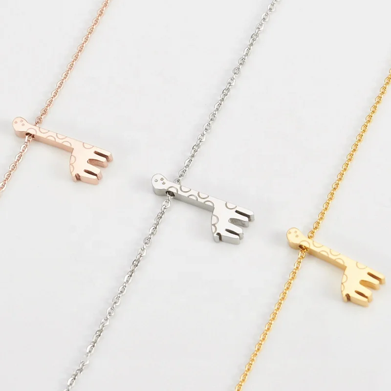 Little Giraffe Pendant Necklace 