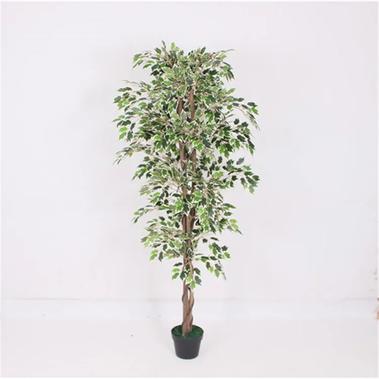 Cheap Green Recycled Plastic Artificial Plant Home Decorative