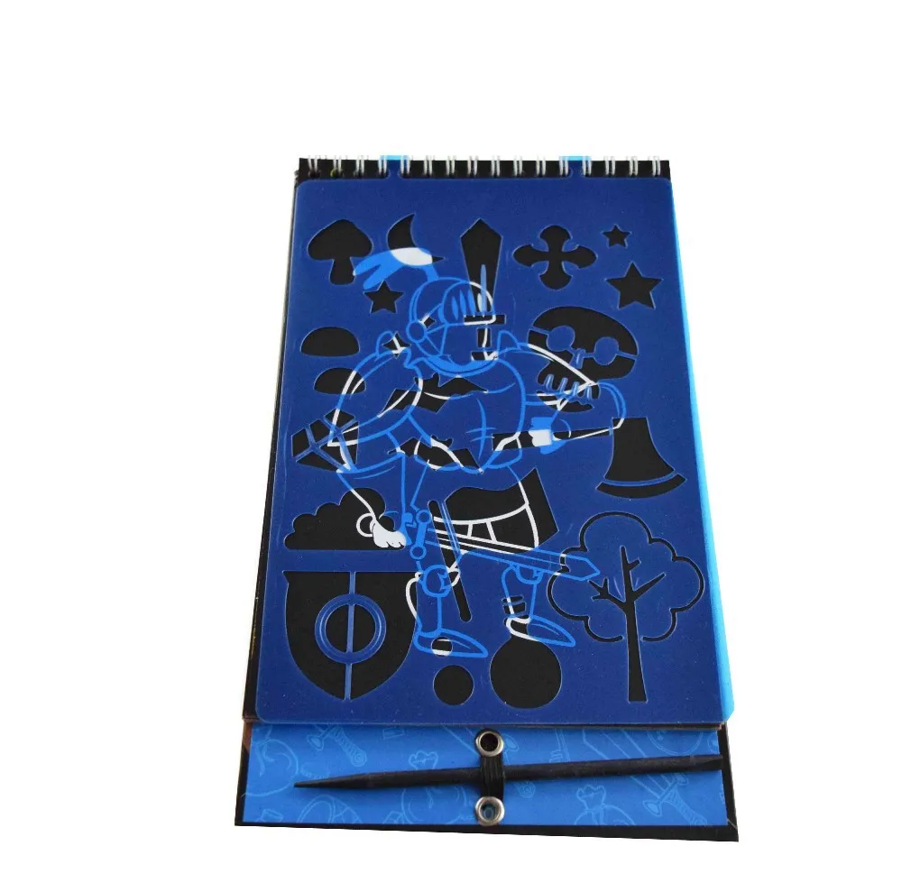 Kids Educational Magic Scratch Card Book