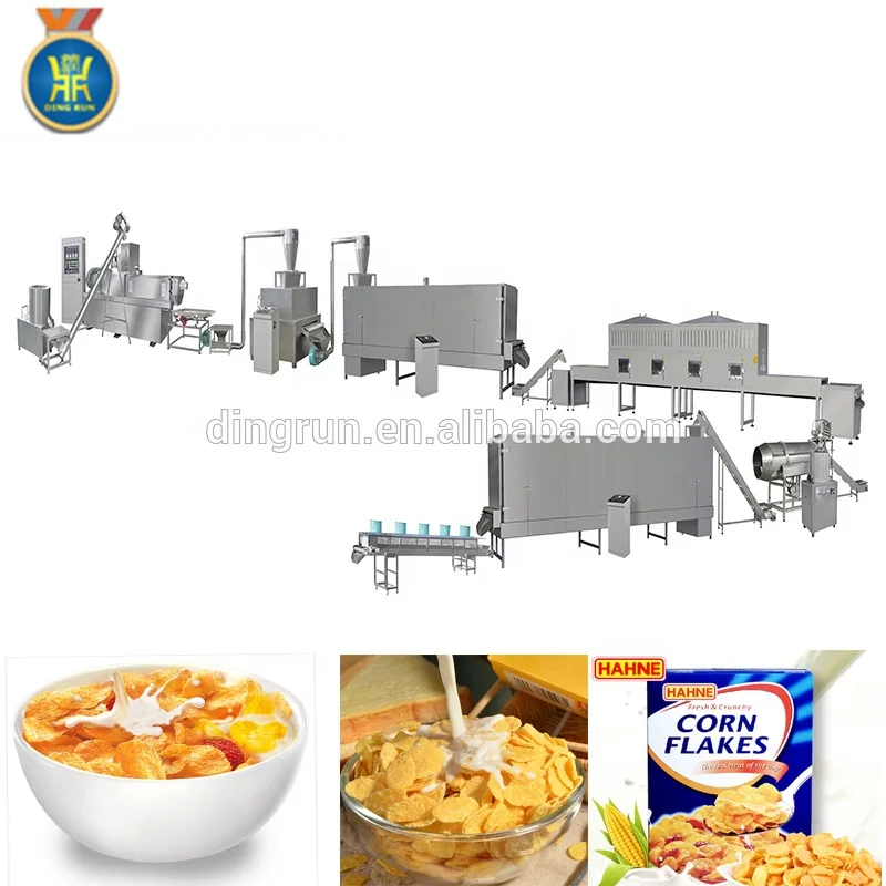Weetabix Corn Flakes Breakfast Cereals Making Machine