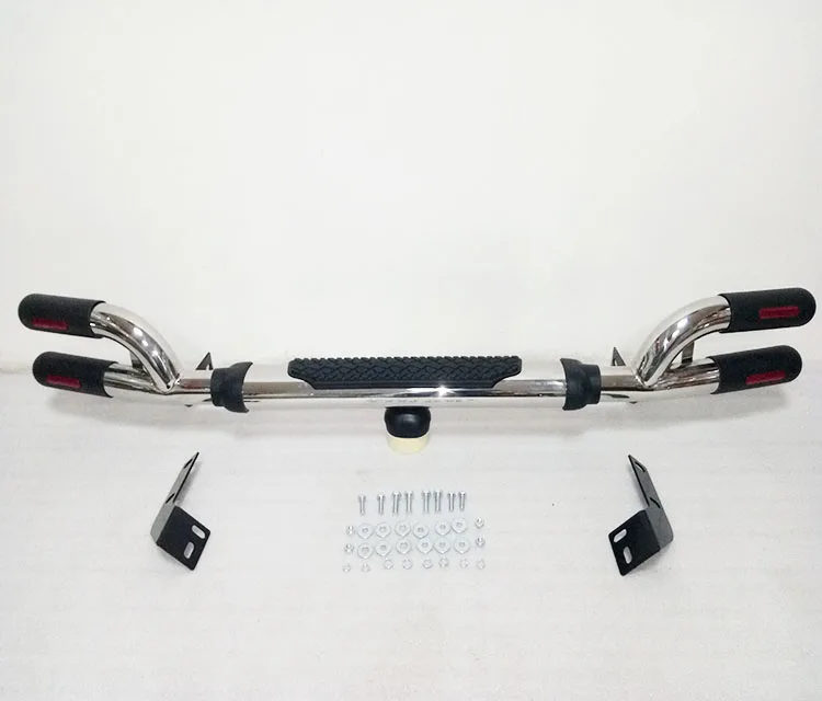 Car Bumper Inch Stainless Steel Luxury Double Tube Rear Bumper