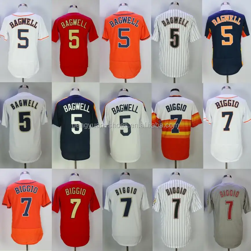 Baseball Houston Astros Customized Number Kit for 1995-1999