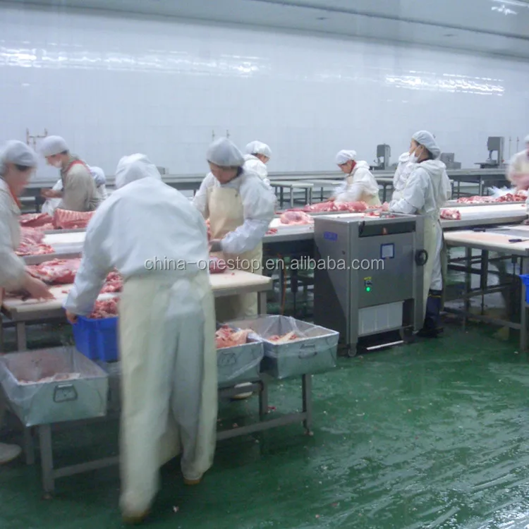 Cattle Slaughter Stainless Steel PVC Beef Boneless Conveyor