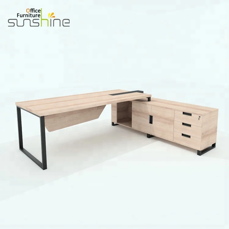 Thiết kế bàn văn phòng hiện đại quầy gỗ sang trọng bàn giám đốc nội thất văn phòng bàn giám đốc