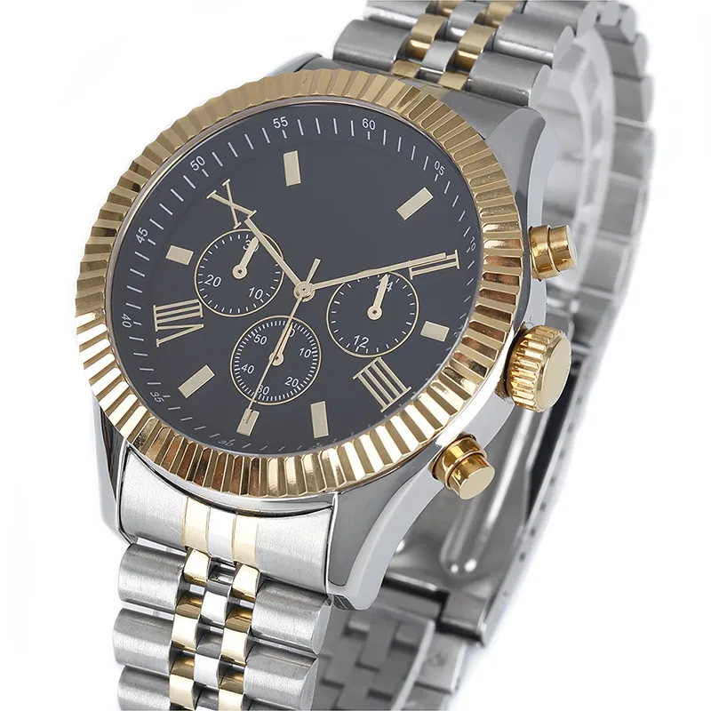 Mejor oferta de acero inoxidable resistente al agua reloj de