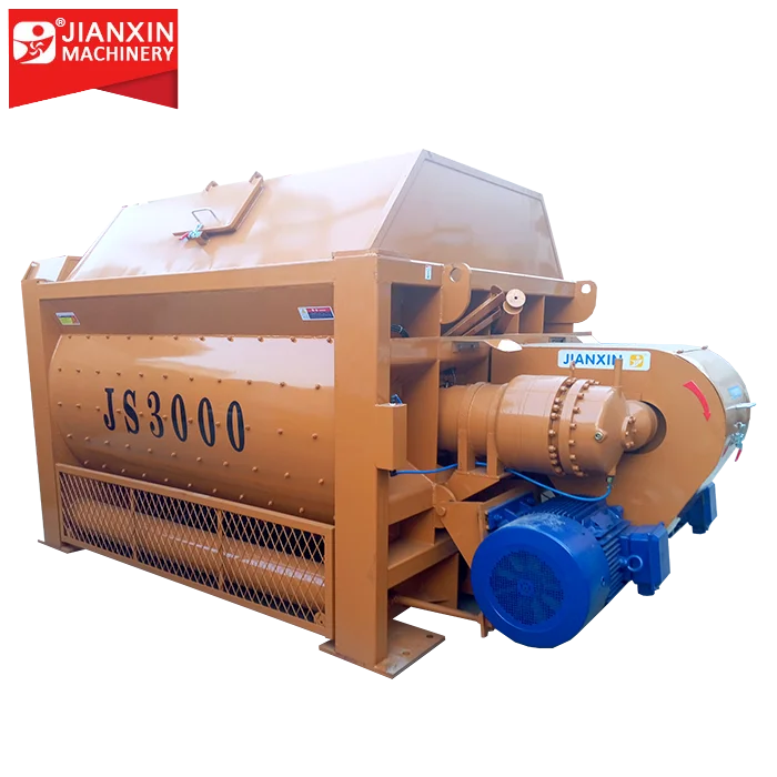 Принудительная Бетономешалка большой емкости 3000 литра, Китай