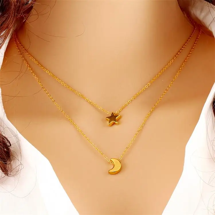 Bangkok Gold outlets Filled 18” Necklace with Star Pendant price is firm