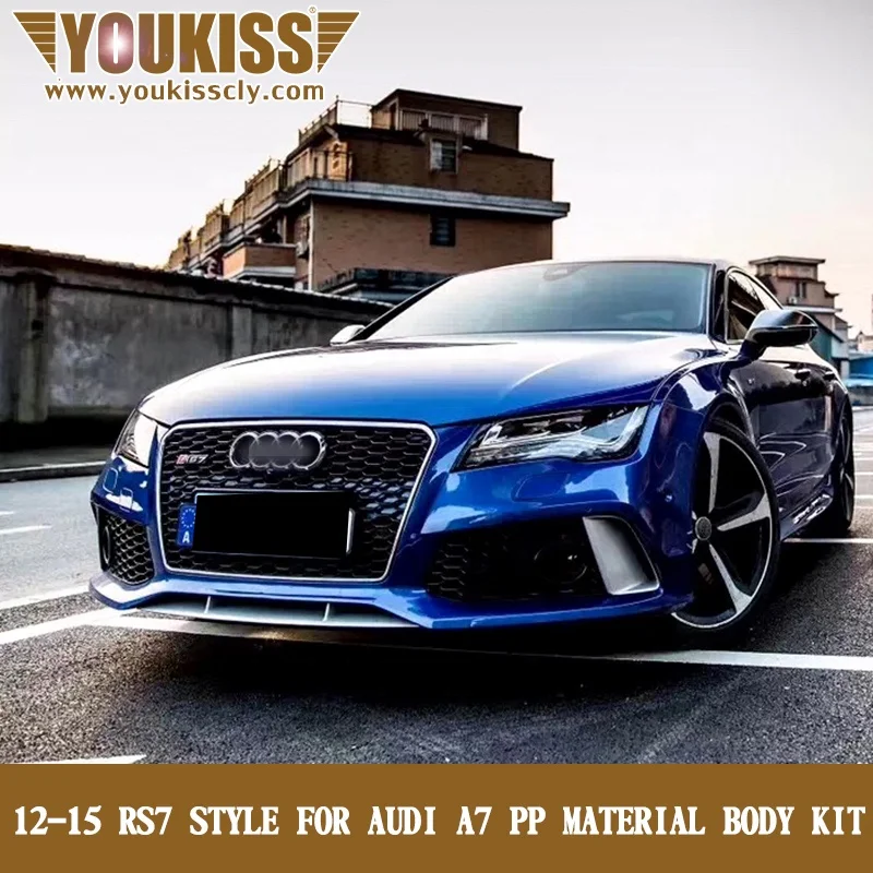 12 15 Rs7 Style For Audi A7 Pp Material Body Kit Buy Rs7 Body Kit A7 Body Kit For Audi Rs7 Product On Alibaba Com