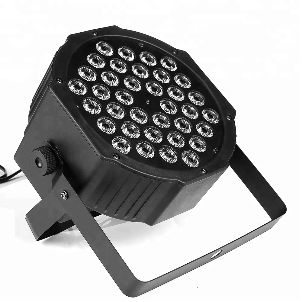 Baisun 36pcs UV LED Par Light Black Disco Party Wedding Stage Light