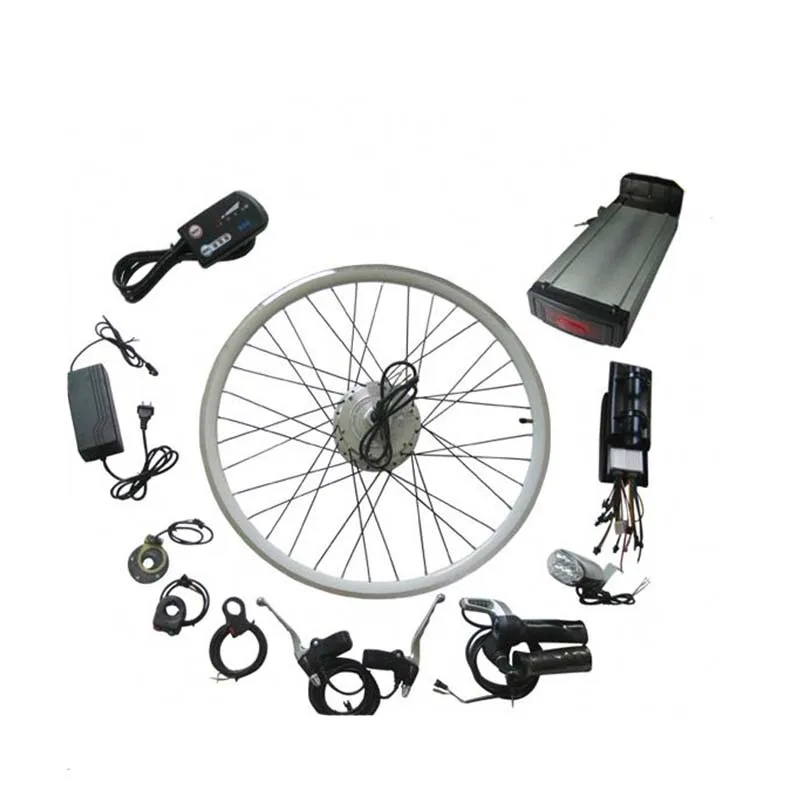 Shuangye 36V12ah Battery With Energy Efficient Brushless Motor Electric Bike Rear Wheel Conversion Kit