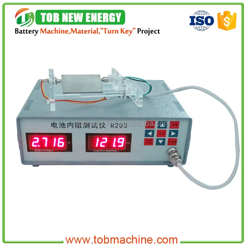 Лабораторное Оборудование Внутреннее Сопротивление Батареи, Тестер для Литиевой Батареи