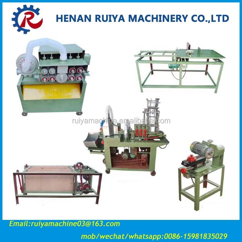 hot selling wood broom handle machine/wood round stick machine/round bamboo making machine